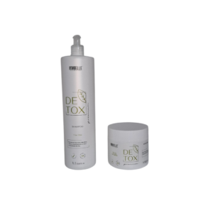Kit Detox Premium, shampoo e mascara profissional Anabelle.