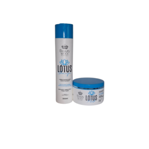 Kit Lotus Shampoo e mascara home care Beauty Mixx.
